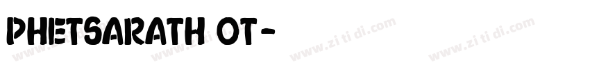 phetsarath ot字体转换
